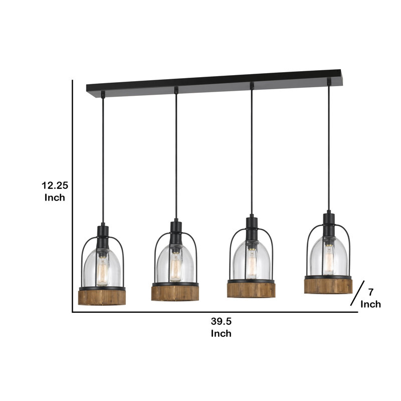 Elettra 4 - Light Kitchen Island Pendant