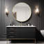 Miroir ovale en métal-579248743-588288156