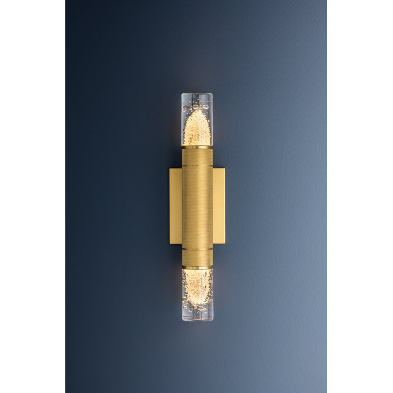 Glen Cove Wall Sconce in Aged Brass