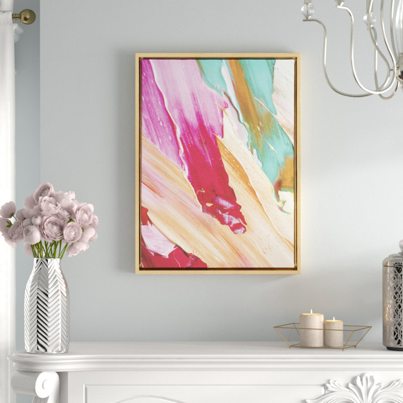 «Lush Color Acrylique» par Amy Peterson, reproduction d'art sur toile encadrée