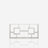  72.8''H Geometric Display Bookcase with Open Shelves