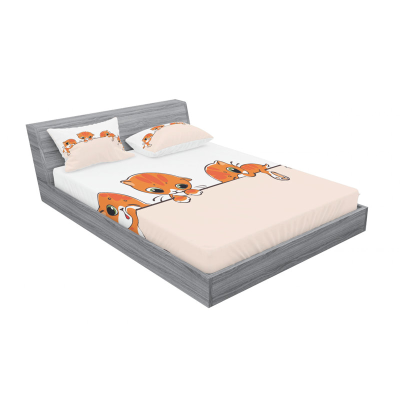 Microfiber Sheet Set, Full Sheet Set with Fitted Sheet