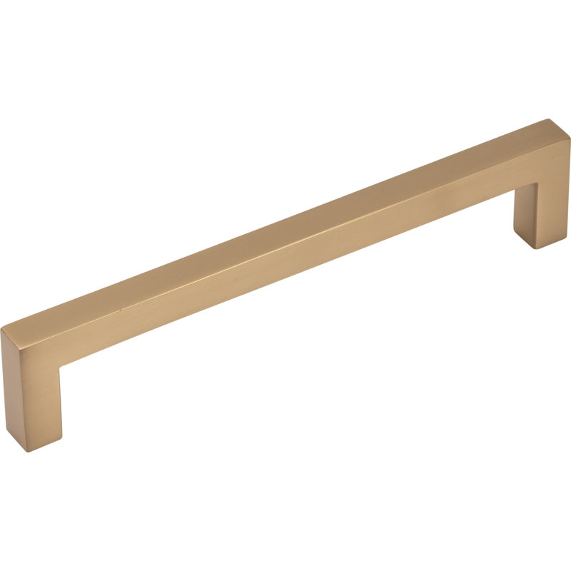 Square 5 1/16" Center Bar Pull Multipack, Champagne Bronze