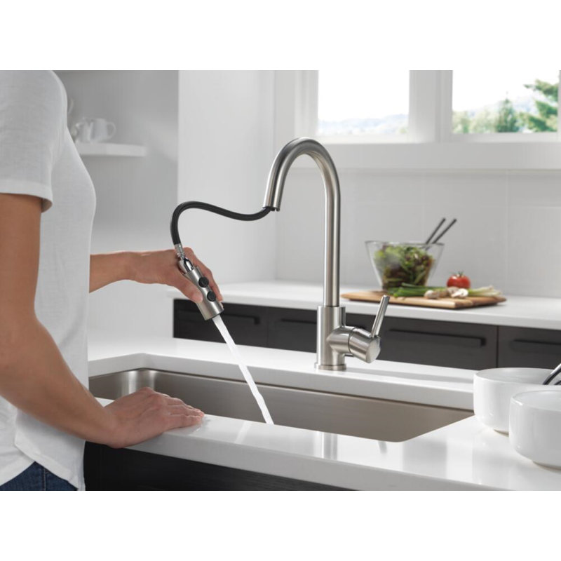 Peerless Precept Pull Down Kitchen Faucet, Stainless