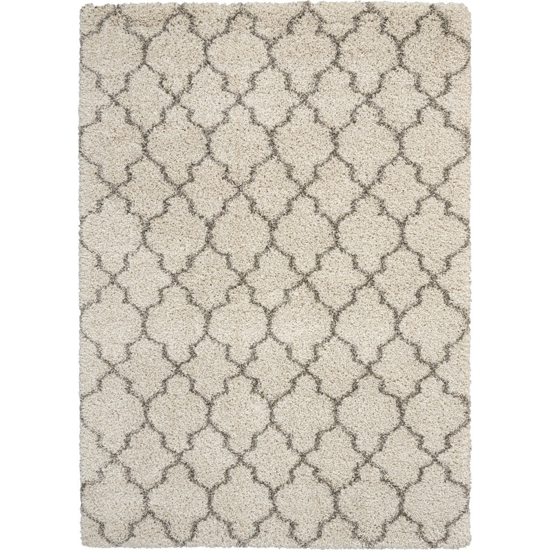 Youn Geometric Indoor Rug, Rectangle 3'11" x 5'11"