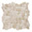 Huron 12" x 12" Sand Stone Matte Glass Pebble Mosaic Floor and Wall Tile-95635368
