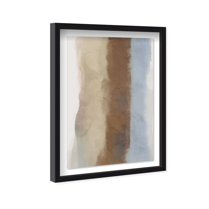 Color Fade Print by Oliver Gal, 31.5"H x 46.5"W, Black Shadowbox