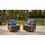 Fauteuils coulissants pivotants en osier avec coussins et accoudoirs uniques en bois Drazen-1715694784-1715694791
