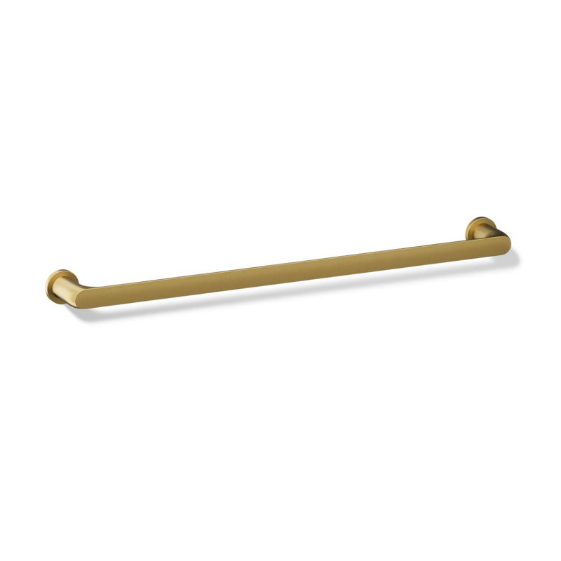 Avid Towel Bar, 24"W, Vibrant Brushed Moderne Brass