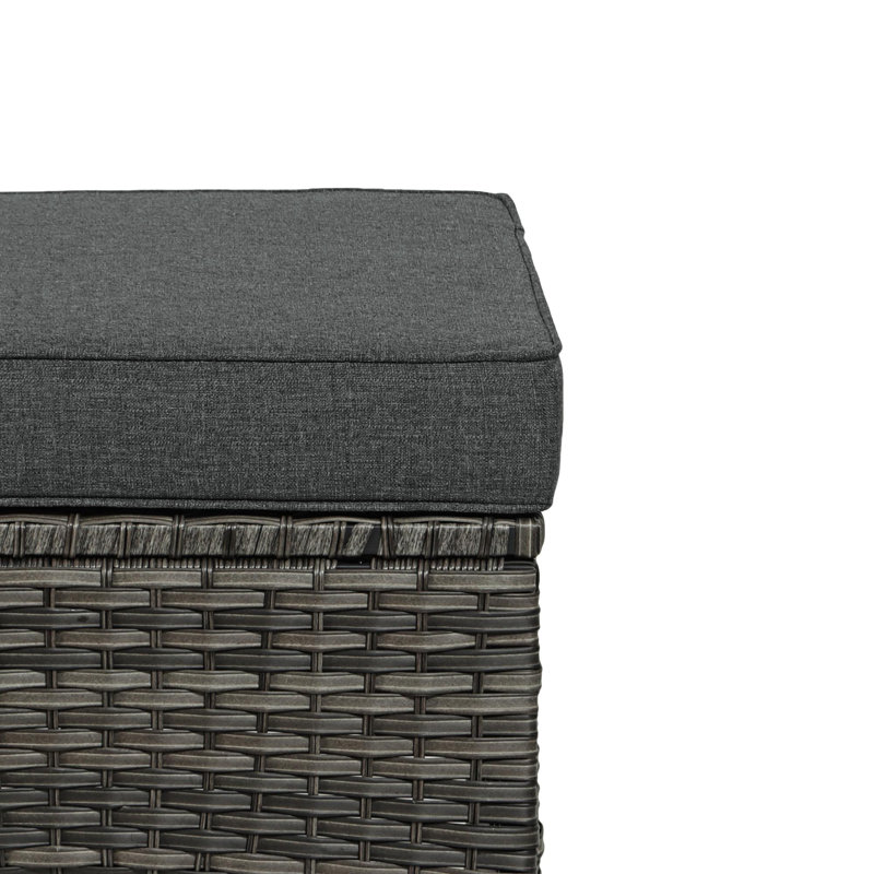 Mapleview Outdoor 3-piece Patio Set, Dark Gray, Gray