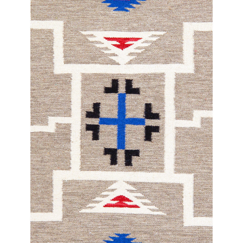 Tuscany Handmade Kilim Wool Geometric Area Rug