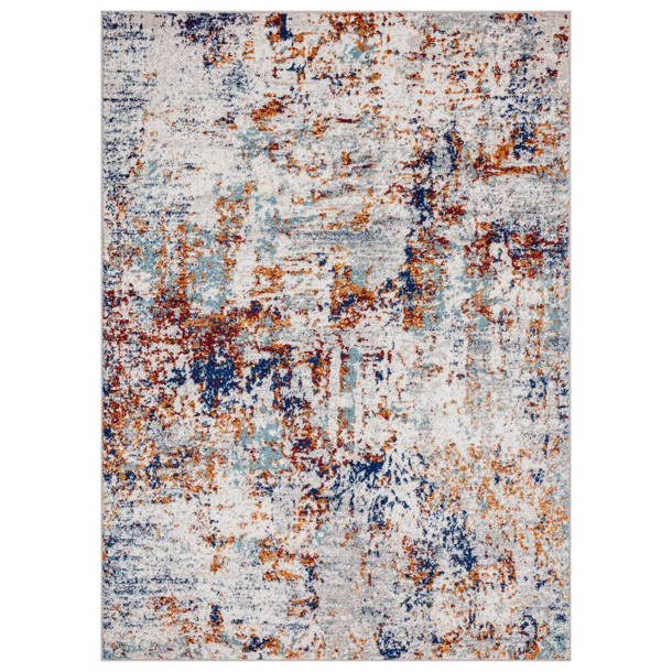 17 Stories Elrosa Abstract Rug & Reviews | Wayfair