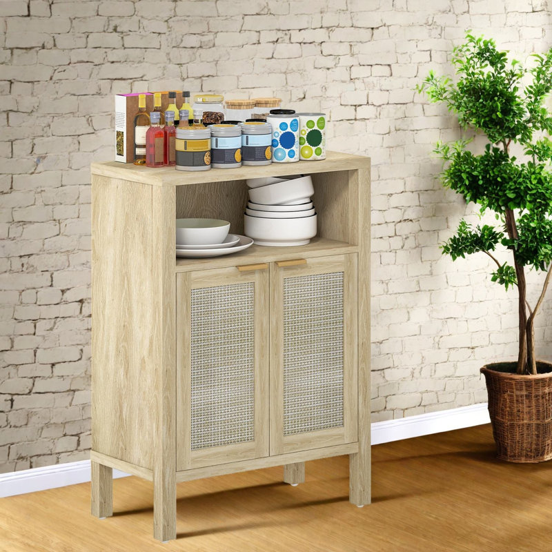 Sideboards & Buffets With Storage, Wood Mdf Farmhouse Kitchen Cabinet