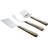 Laverne 3 Piece Stainless Steel Cheese Serving Set