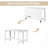 Wood Extendable Dining Table With Drop Leaf For Small Places
