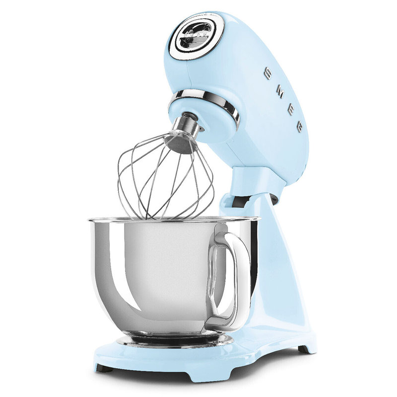 Batteur sur socle Smeg, Bleu pastel