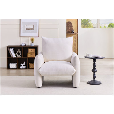 Modern Chenille Accent Chair