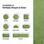 Tapis lime Amberleigh
