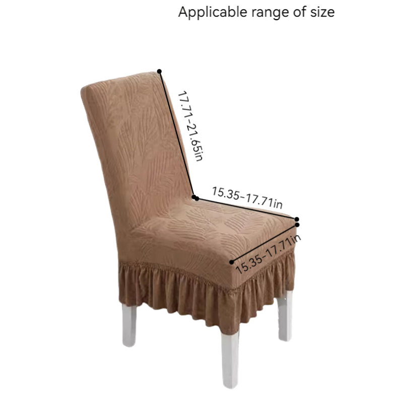 Housse pour chaise de salle à manger