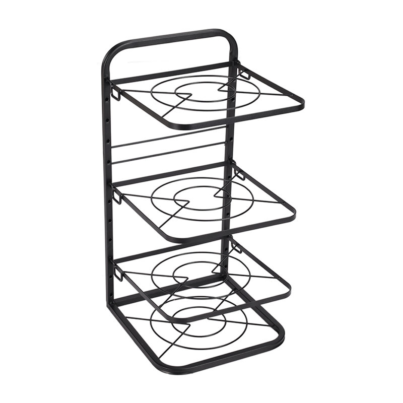 Metal Handcrafted Rectangle Free Standing Pot Rack