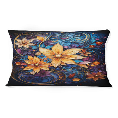 Coussin Spiral Kaleidoscope II - Abstract Spirals