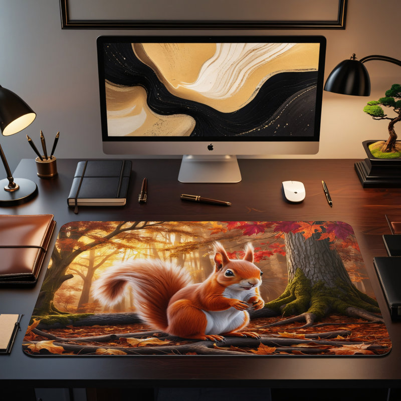 Polyester Desk Pad, 31.5x15.5