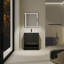 Meuble-lavabo 30 po avec lavabo en céramique, 2 portes à fermeture douce, meuble-lavabo autoportant, contreplaqué-618133911-618133908