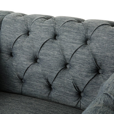 Chesterfield Chair, Tufted Chair, Single Chair