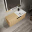 Meuble-lavabo en chêne 48 po - Meuble-lavabo moderne pour grandes salles de bain-863640069