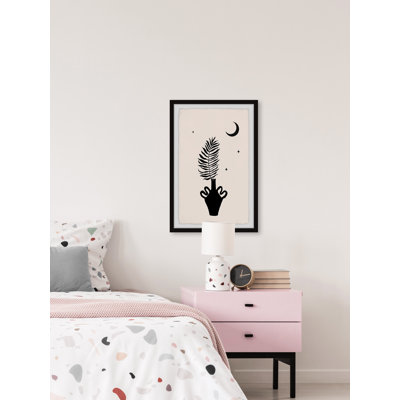 Lone Night Sky by Marmont Hill - Single Picture Frame Painting