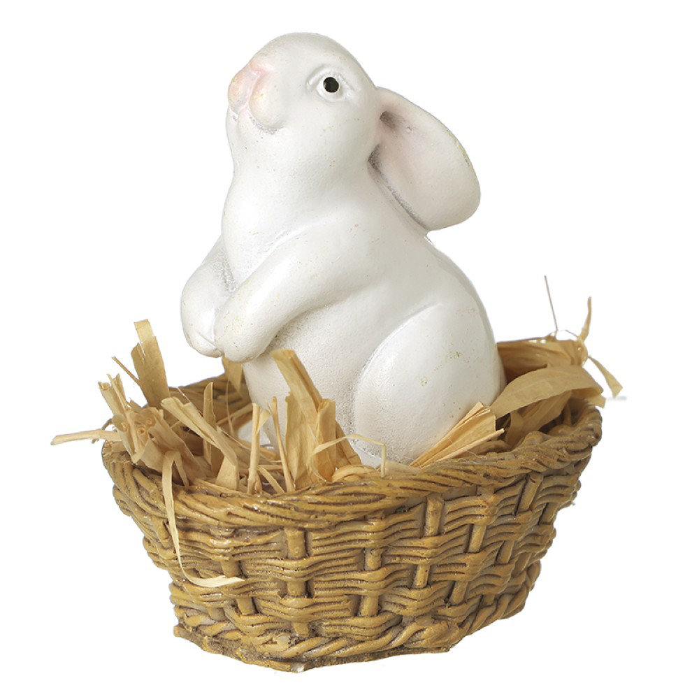 Resin Rabbit Nest Ornament