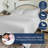 Delara GOTS Certified 100% Organic Cotton Percale Duvet Cover Set - 400 Thread Count, Smooth & Breathable-101810827-103975757