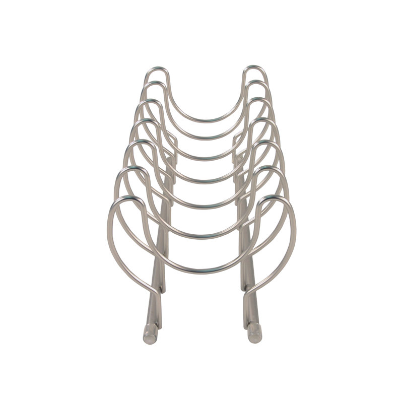 Diviseur d'ustensiles de cuisine Kanhiya Spectrum, Nickel satiné