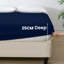 Super Luxury Microfiber 25 cm Plain Fitted Sheet -1109810162-1109810164