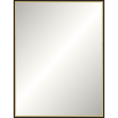 Black and Gold Old World Mirror