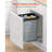 Pullout Trash Can for Kitchen Cabinets, 35 QT Garbage Waste Recycling Bin, Under Mount Waste Container, Under Counter, Featuring Heavy-Duty Metal Soft Close Sliding System and Door Kit