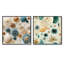 Cardere - Ensemble de 2 collages abstraits carrés-102162354-102162350