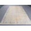 Grand tapis turc en laine Oushak aux teintes oranges pour rehausser l'espace du salon