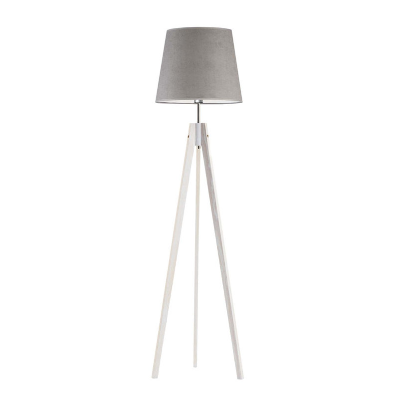 Bianco 149cm Tripod Floor Lamp, Grey, White