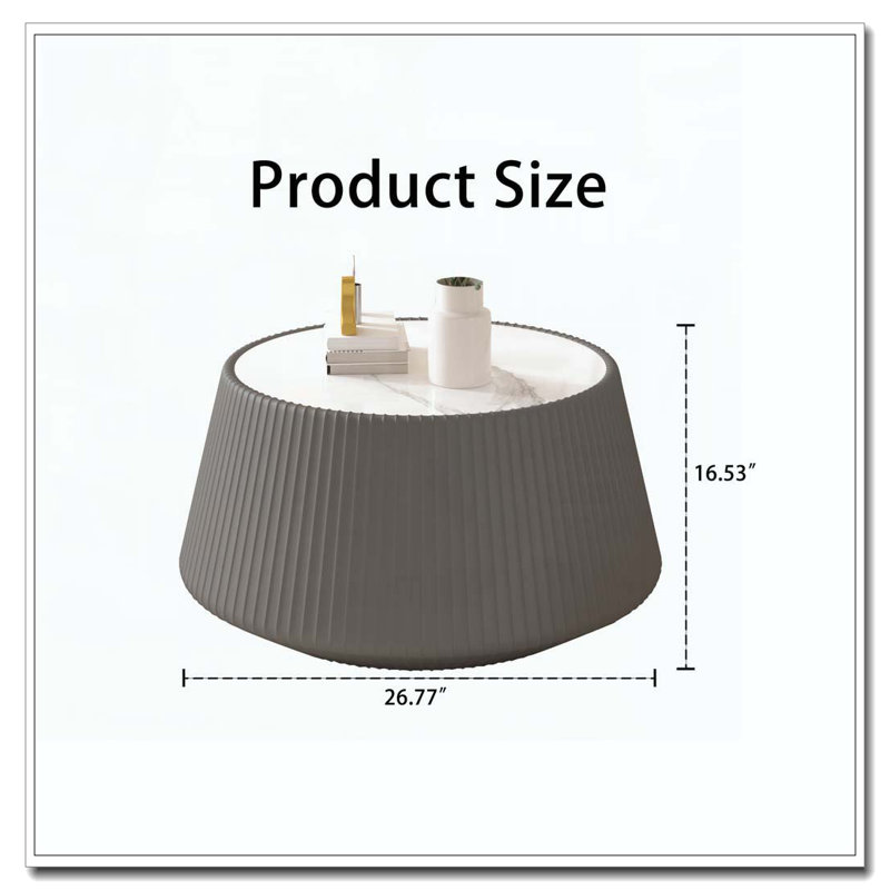 Table basse moderne, Gris