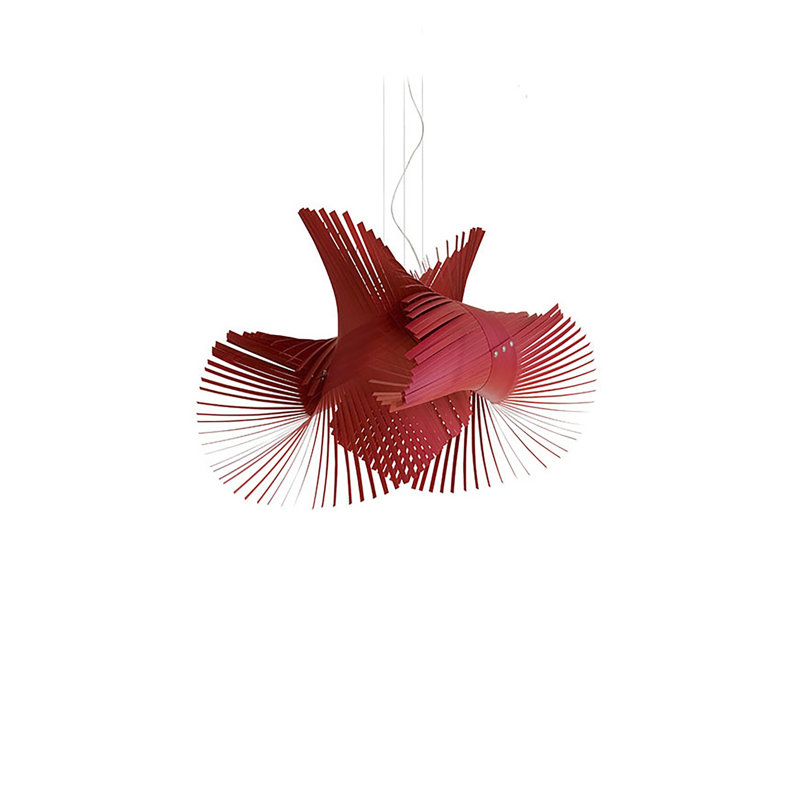 Minimikado 1 - Light Pendant, E26, Red
