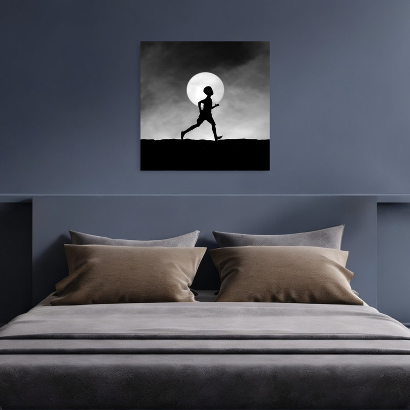 «The Dream Catcher», impression d'art mural paysage abstrait surréel, H 36 po x l 36 po