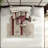Elegant King 7 Piece Jacquard Bedding Sets, Luxurious Modern Red Comforter