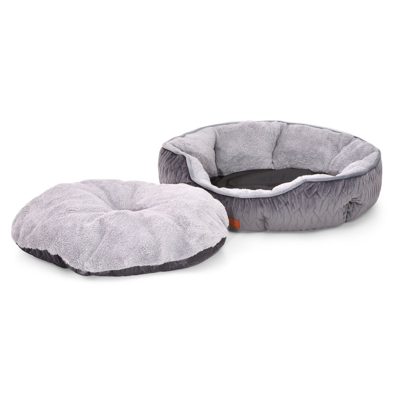 Dandy Round Orthopedic Memory Foam Pet Bed, 5cm H x 70cm W x 65cm D