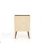 Table de chevet 18 po Liberty en brun rustique (2 tiroirs)-266190058
