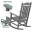 Chaise berçante d'extérieur en plastique Eringate-803280831