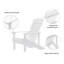 Fauteuil Adirondack de la collection SAMPS-1518798904