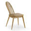 Ensemble de 2 chaises en bois massif délavé Astra avec dossier Windsor-866711640