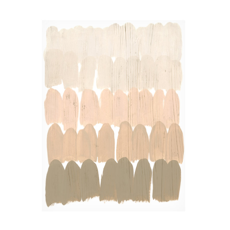 «Earth Tone Swatch II» sur toile, H 47 po x l 47 po