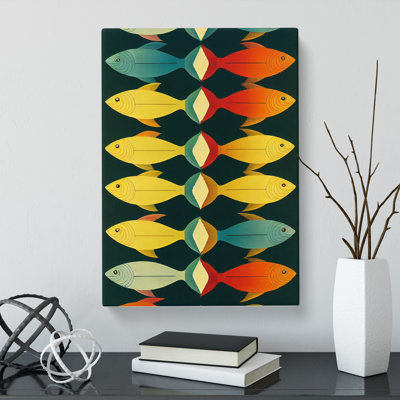 School Of Fish Vol.4 - Wrapped Canvas